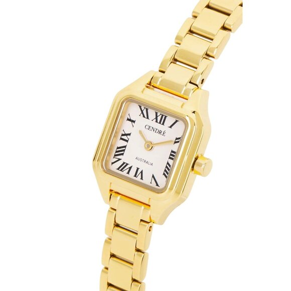 Cendre Oscar Watch in Gold White New in Case Womens Revolve - Picture 4 of 14